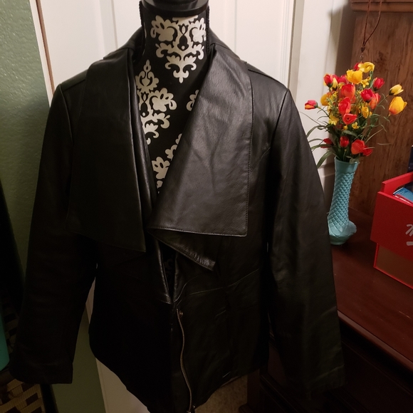 Jessica London Jackets & Blazers - Leather Jacket